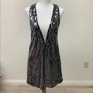 NBD Black Sequin Bexley Dress